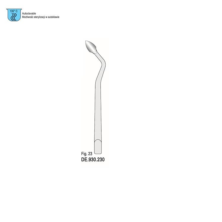Syndesmotome Falcon tip fig. 23 – oficiali Falcon Medical produkto nuotrauka