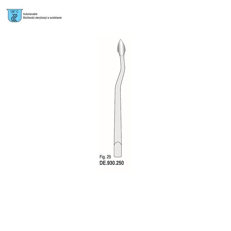 Syndesmotome Falcon tip fig. 25 – oficiali Falcon Medical produkto nuotrauka