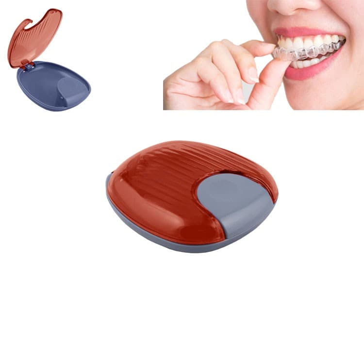 Retainer case for Invisible retainers orange – oficiali Falcon Medical produkto nuotrauka