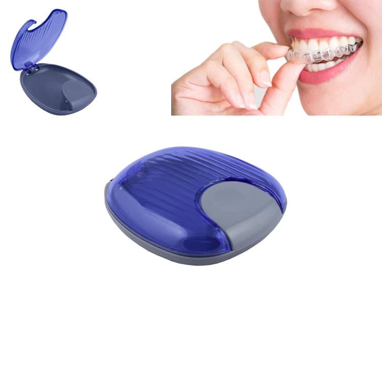 Retainer case for Invisible retainers blue – oficiali Falcon Medical produkto nuotrauka