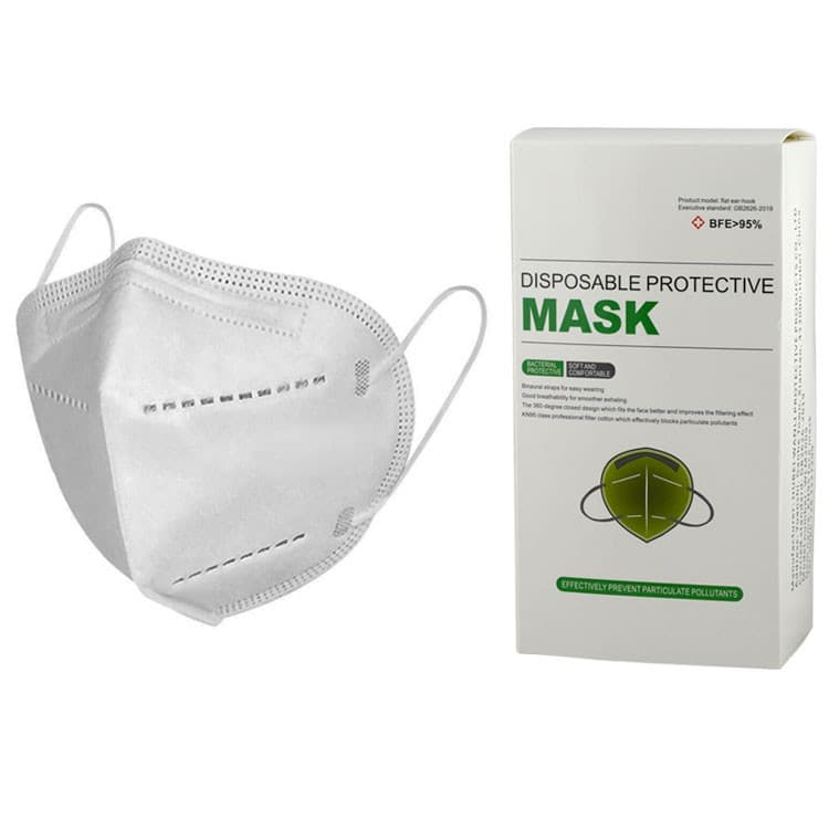 Face masks earloop white KN95/FFP2 (10 pieces) – oficiali Falcon Medical produkto nuotrauka