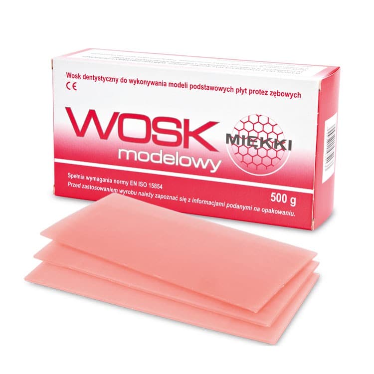 Dental modeling wax soft 500g – oficiali Falcon Medical produkto nuotrauka