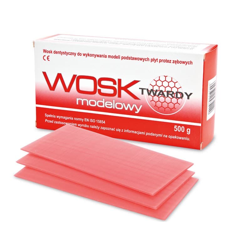 Dental modeling wax hard 500g – oficiali Falcon Medical produkto nuotrauka
