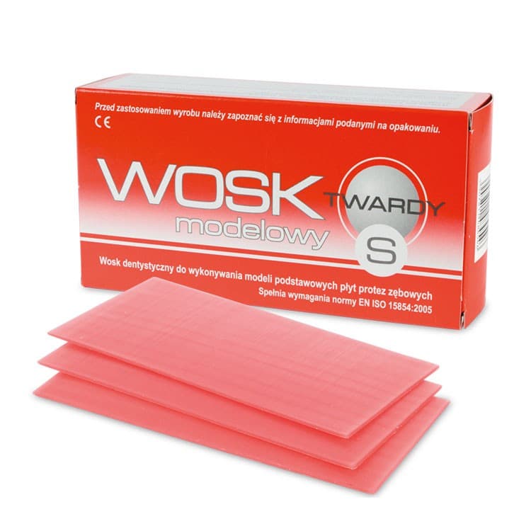 Dental modeling wax hard S 500g – oficiali Falcon Medical produkto nuotrauka