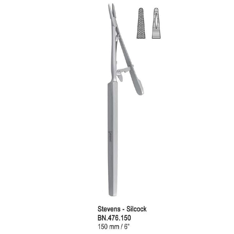 Needle holder Stevens-Silcock 150mm – oficiali Falcon Medical produkto nuotrauka