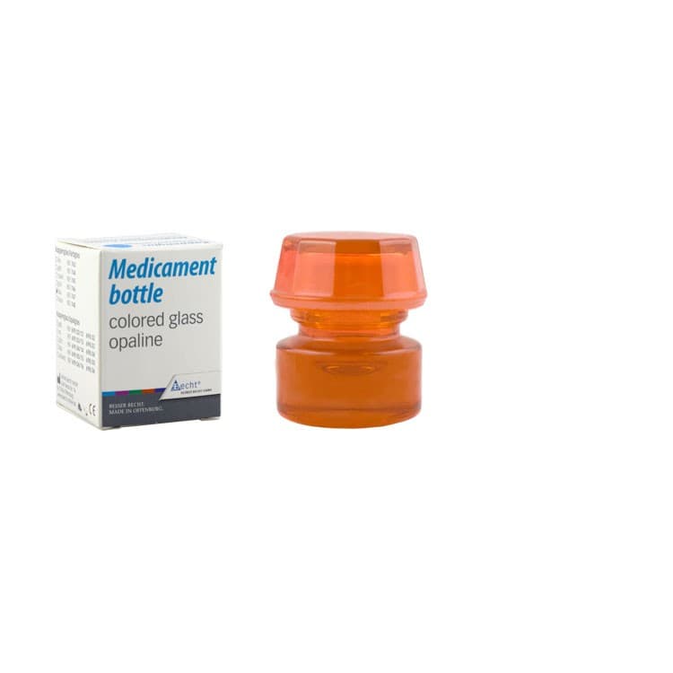 Glass medicament bottle rose – oficiali Falcon Medical produkto nuotrauka