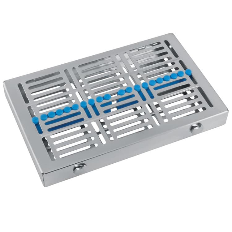TWIST-LOCK Cassette Tray with cover MAXI, yellow – oficiali Falcon Medical produkto nuotrauka