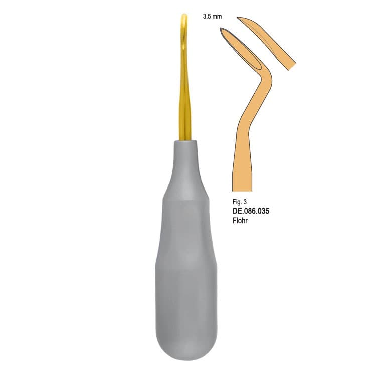 Ergo-Form Elevator Flohr right fig. 3 – oficiali Falcon Medical produkto nuotrauka