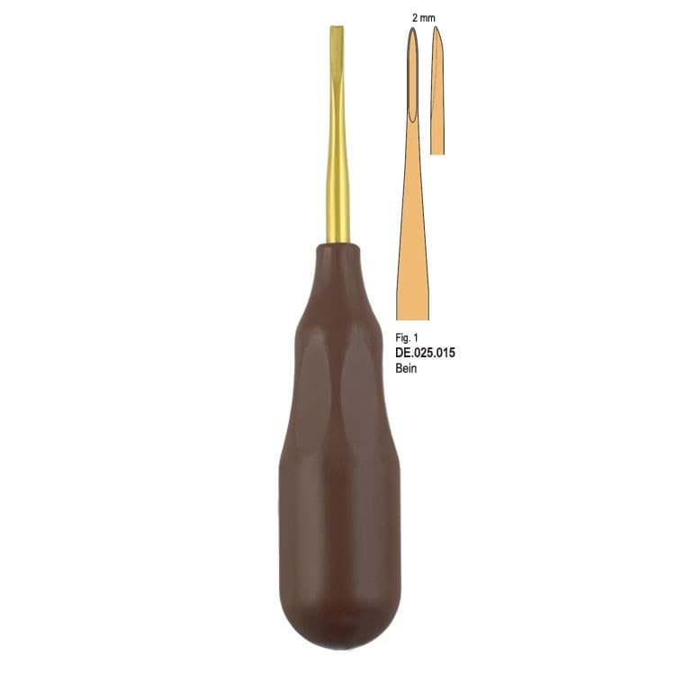 Century-Line Elevator Bein 2mm, fig. 1 – oficiali Falcon Medical produkto nuotrauka