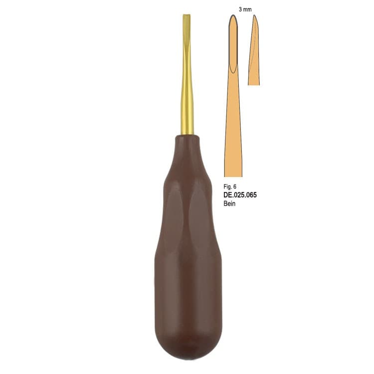 Century-Line Elevator Bein 3mm, fig. 6 – oficiali Falcon Medical produkto nuotrauka