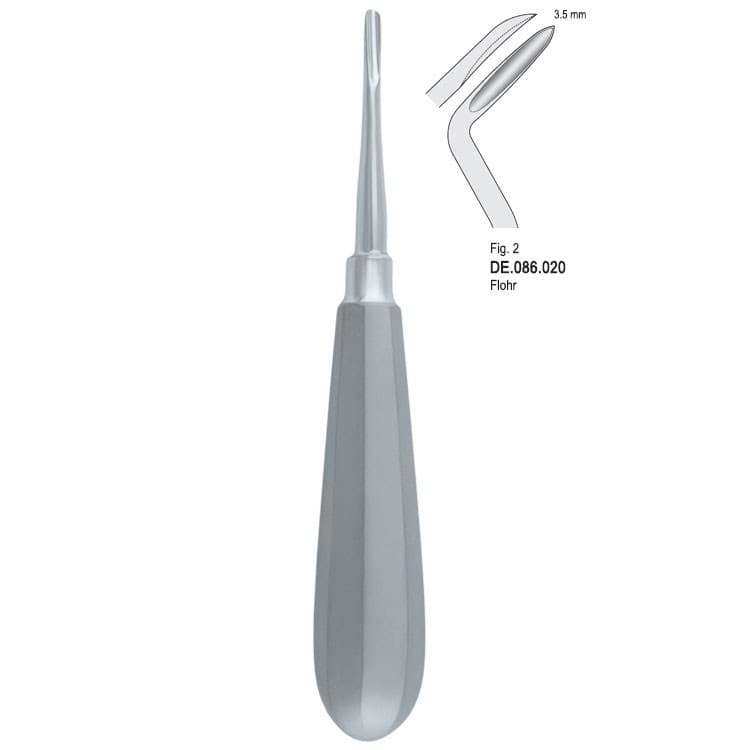Elevator Flohr left fig. 2 – oficiali Falcon Medical produkto nuotrauka