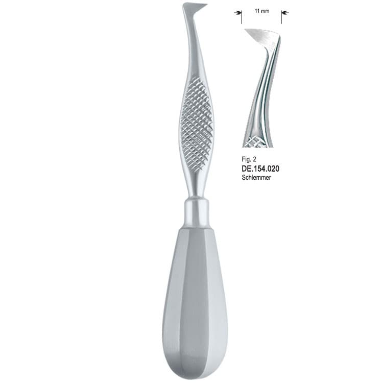 Elevator Schlemmer right fig. 2 – oficiali Falcon Medical produkto nuotrauka