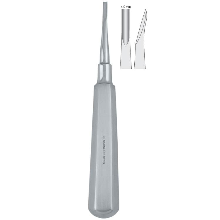 Elevator Coupland 4.0mm fig.3 – oficiali Falcon Medical produkto nuotrauka