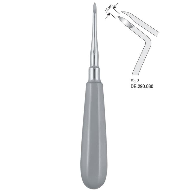 Elevator Heidebrink right fig. 3 – oficiali Falcon Medical produkto nuotrauka