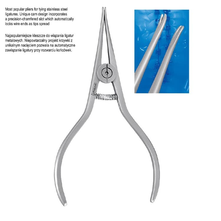 Ligature tying forceps Coon 160mm – oficiali Falcon Medical produkto nuotrauka