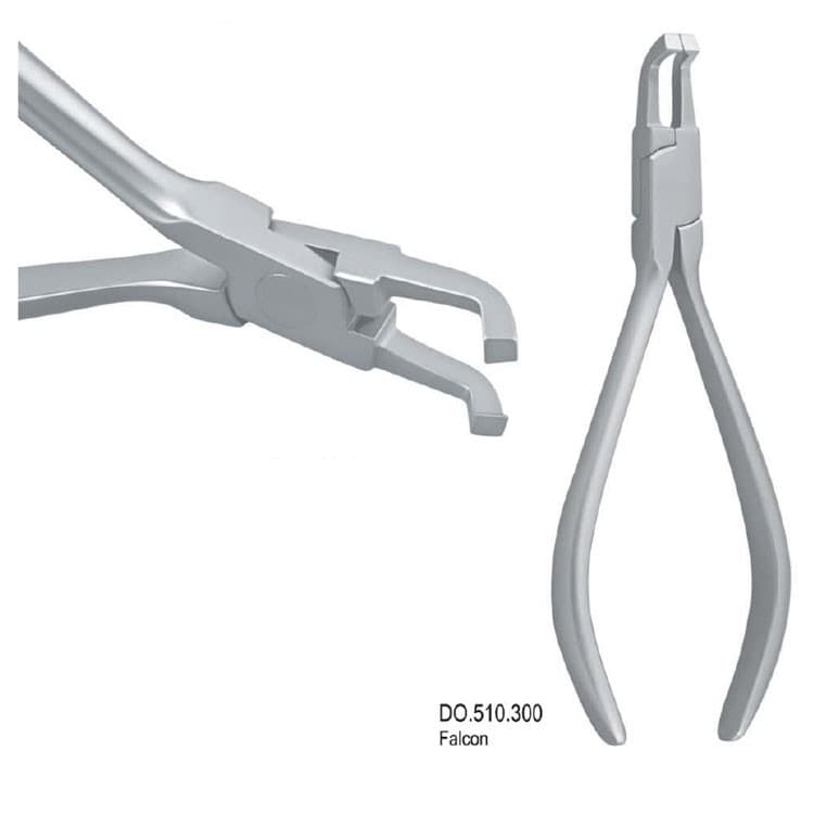 Pliers bracket removing angled – oficiali Falcon Medical produkto nuotrauka