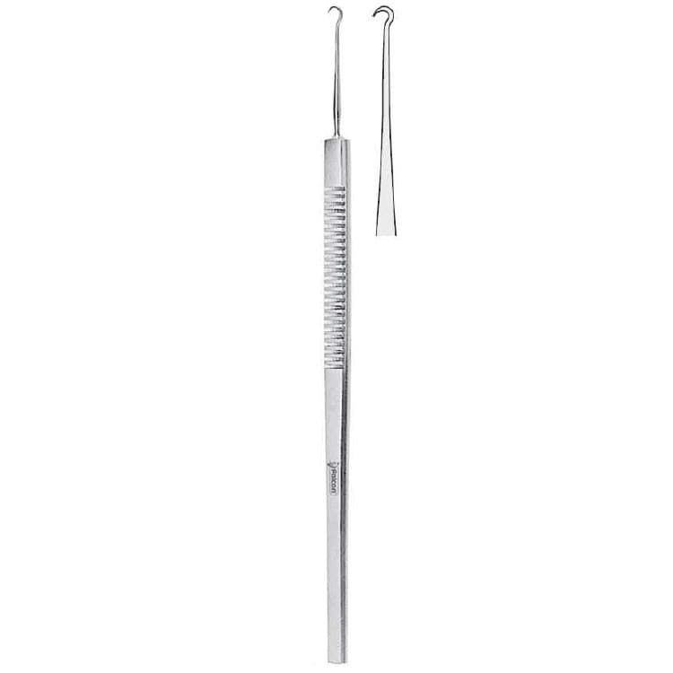 Hook Graefe sharp 160mm – oficiali Falcon Medical produkto nuotrauka