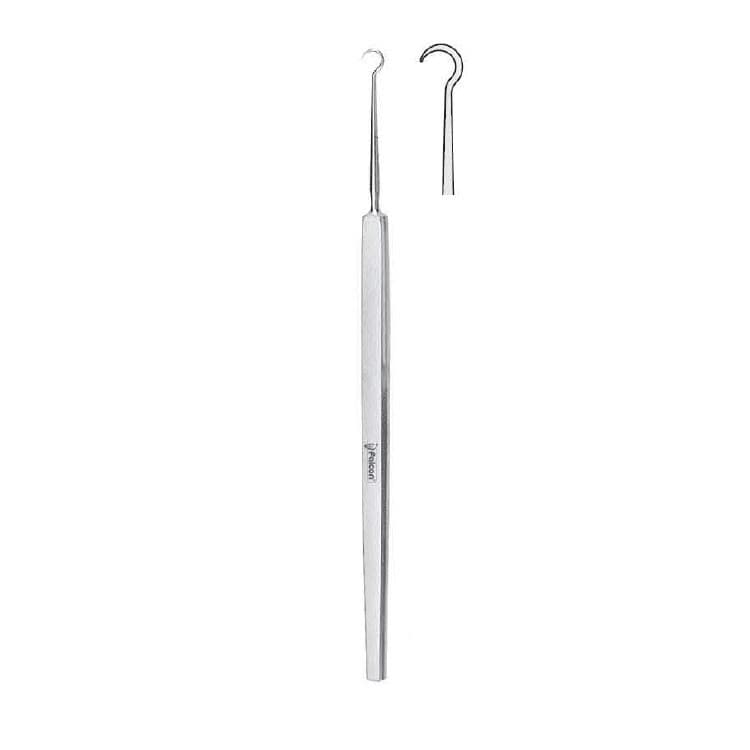 Hook Frazier sharp 130mm – oficiali Falcon Medical produkto nuotrauka