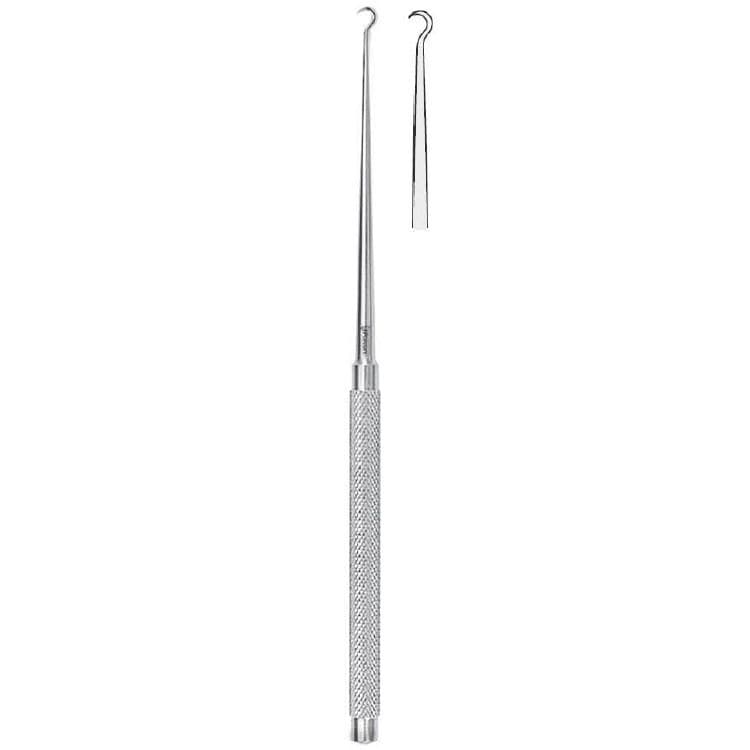 Hook Kleinert-Kutz sharp 160mm fig.1 – oficiali Falcon Medical produkto nuotrauka