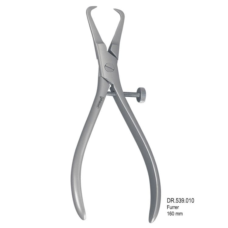 Crown pliers Furrer straight 160mm – oficiali Falcon Medical produkto nuotrauka