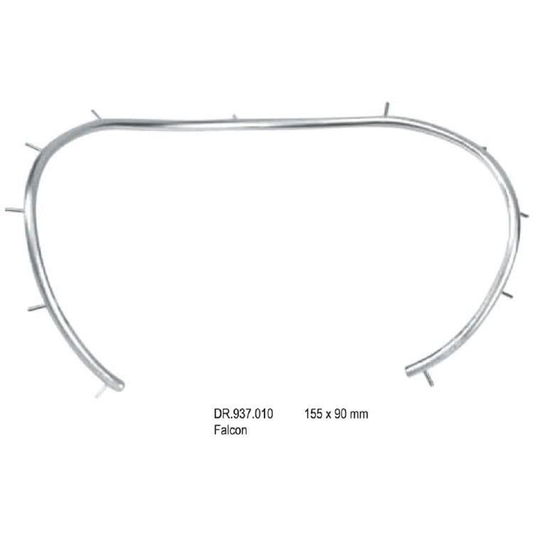 Anatomical rubber dam frame – oficiali Falcon Medical produkto nuotrauka