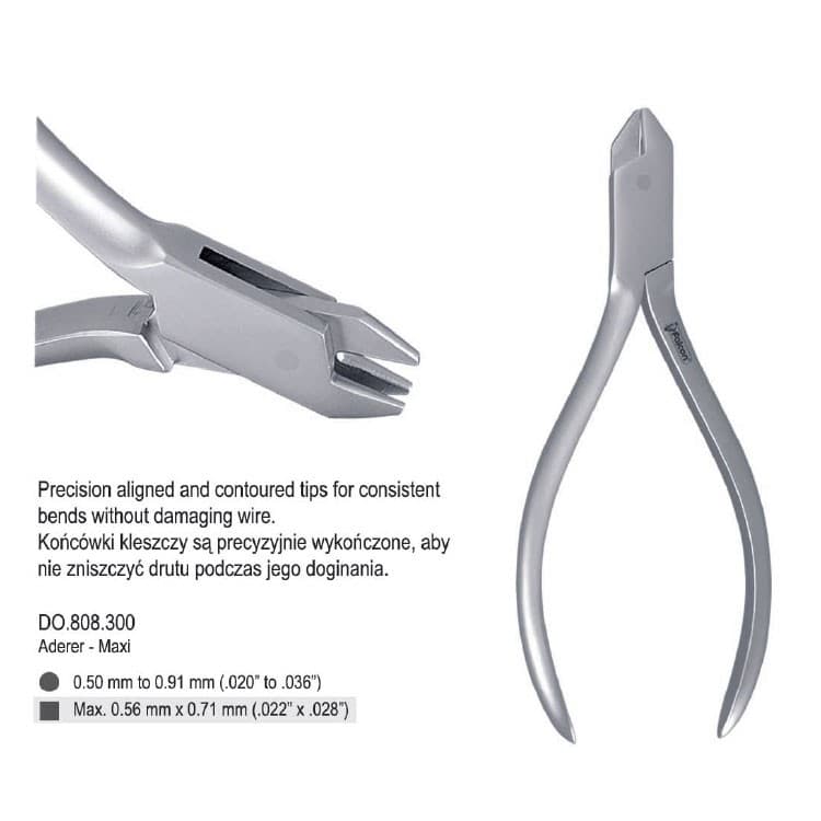 Pliers wire bending Aderer regular – oficiali Falcon Medical produkto nuotrauka