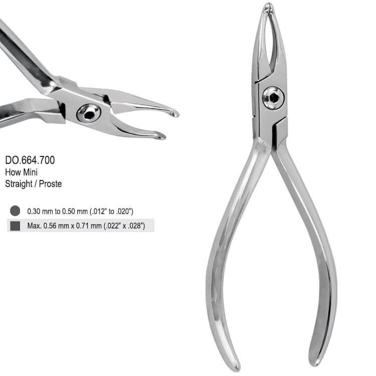 Pliers utility straight How mini – oficiali Falcon Medical produkto nuotrauka