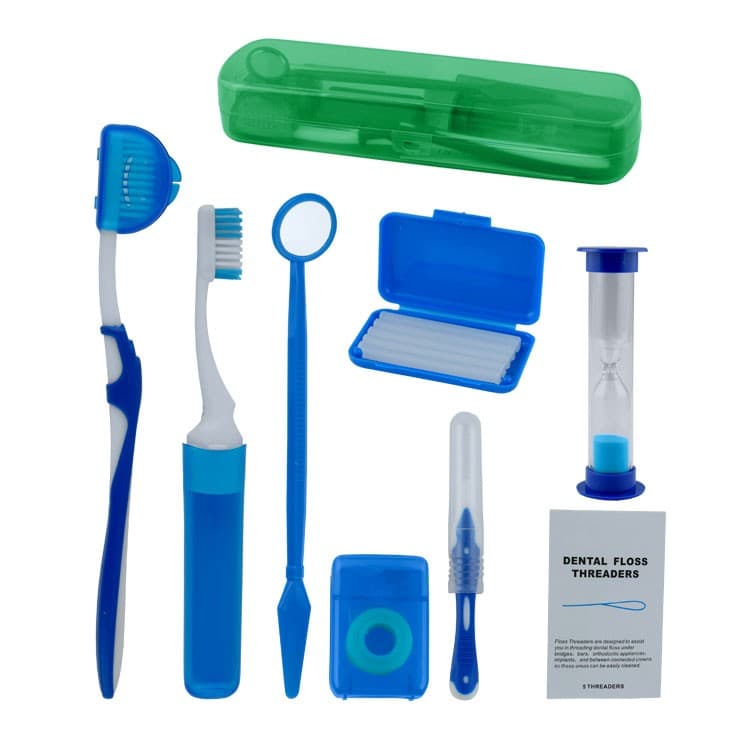 Orthodontic care kit green – oficiali Falcon Medical produkto nuotrauka