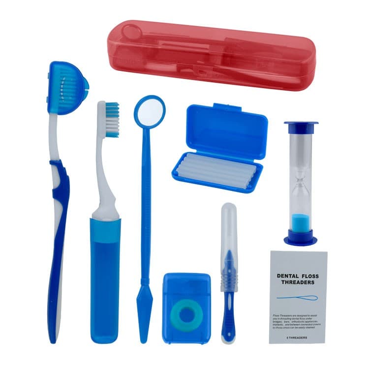 Orthodontic care kit red – oficiali Falcon Medical produkto nuotrauka