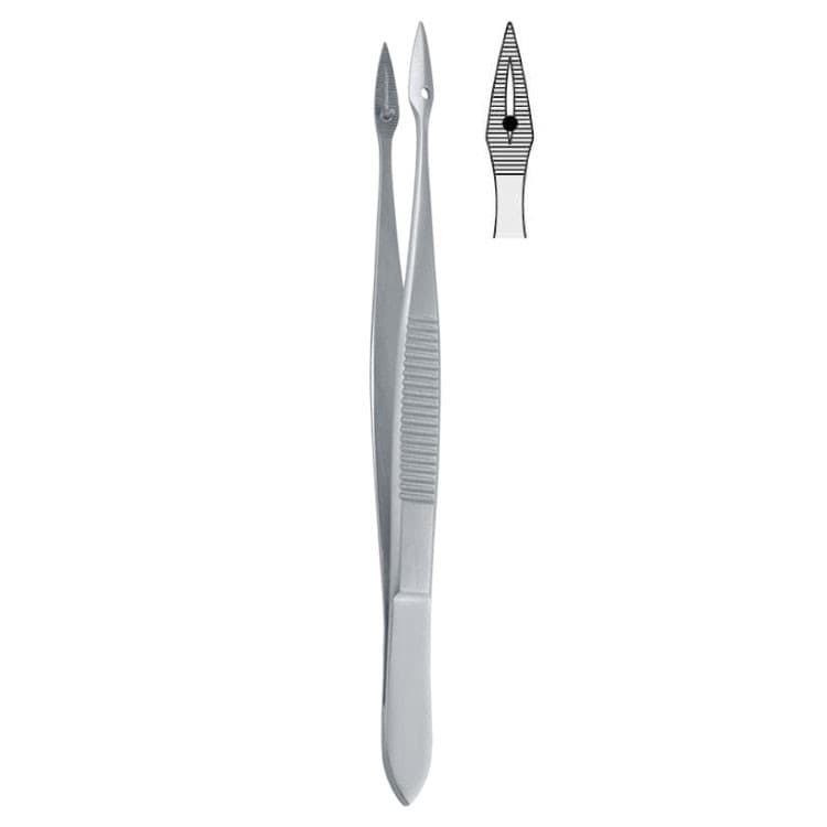 Forceps splinter Hunter straight 105mm – oficiali Falcon Medical produkto nuotrauka