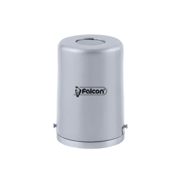 Cotton wool holder Aluminum Silver – oficiali Falcon Medical produkto nuotrauka