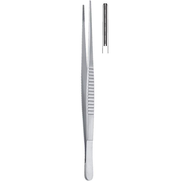 Forceps tissue DeBakey atraumatic 2.4mm/240mm – oficiali Falcon Medical produkto nuotrauka