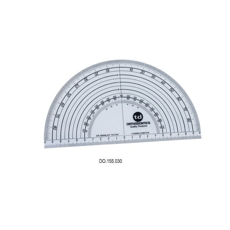 Orthodontic template correlometer – oficiali Falcon Medical produkto nuotrauka