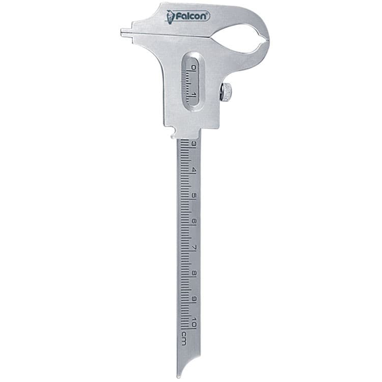 Gauge Boley with screw lock – oficiali Falcon Medical produkto nuotrauka