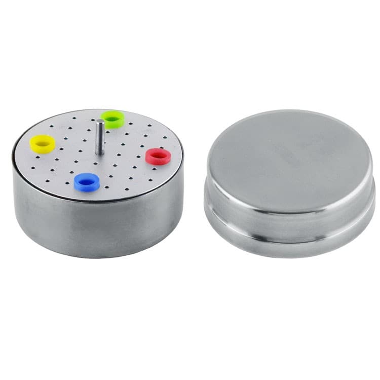 Endo and Gutta box round Maxi, silver – oficiali Falcon Medical produkto nuotrauka