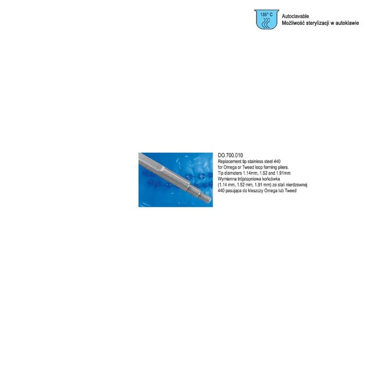 Replacement tip for DO.700.200 or DO.710.200 – oficiali Falcon Medical produkto nuotrauka
