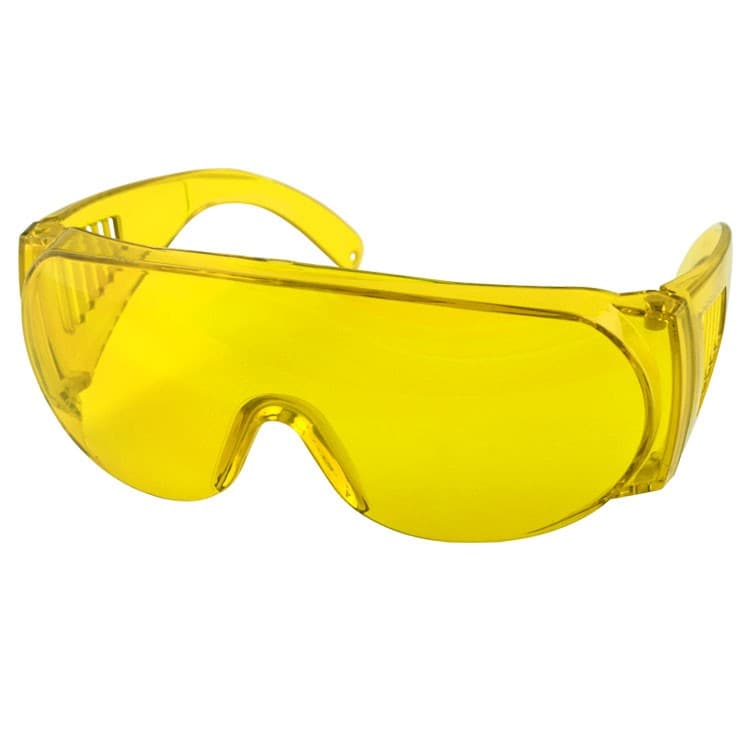 Protective glasses yellow – oficiali Falcon Medical produkto nuotrauka