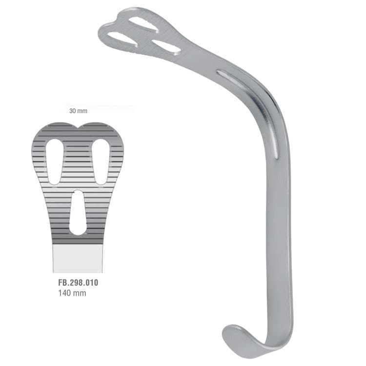 Tongue depressor Wieder 30mm – oficiali Falcon Medical produkto nuotrauka
