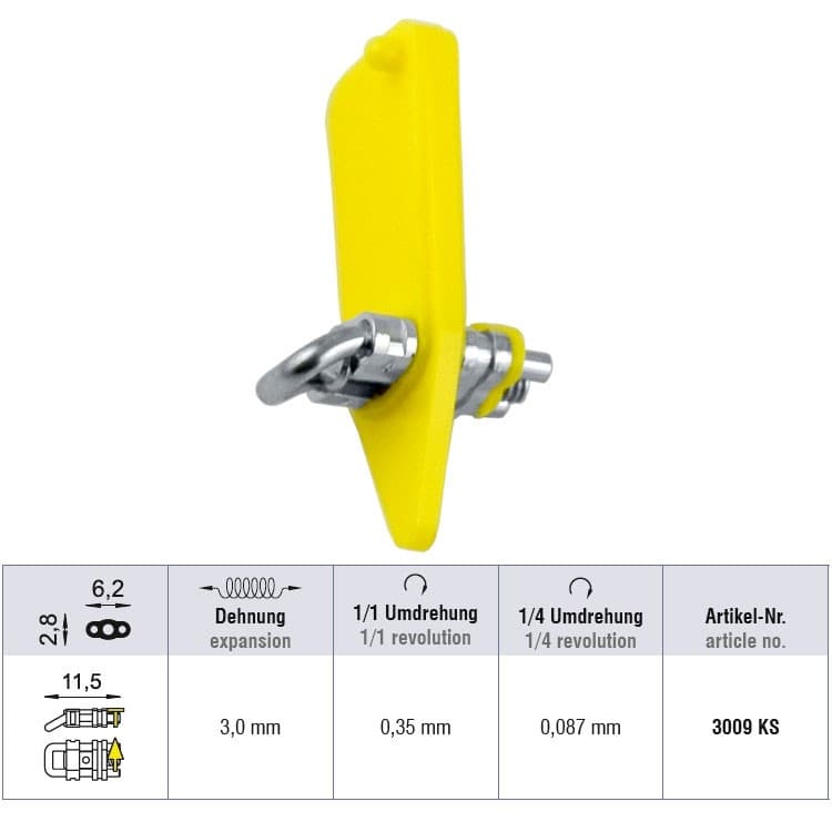 Micro skeleton screw 11.5 x 3 mm – oficiali Falcon Medical produkto nuotrauka