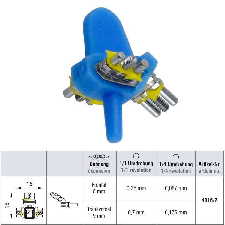 Multiple-Sectors Screws by Bertoni 9mm – oficiali Falcon Medical produkto nuotrauka
