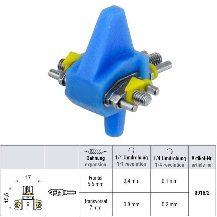 Multiple-Sectors Screws by Bertoni 7mm – oficiali Falcon Medical produkto nuotrauka