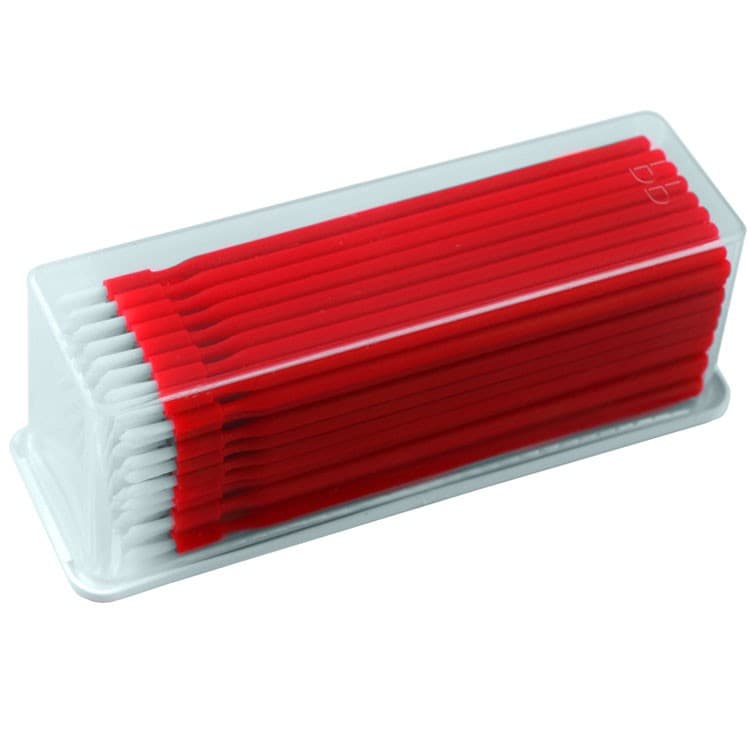 Bendable bond brushes red (Pack of 100 pieces) – oficiali Falcon Medical produkto nuotrauka