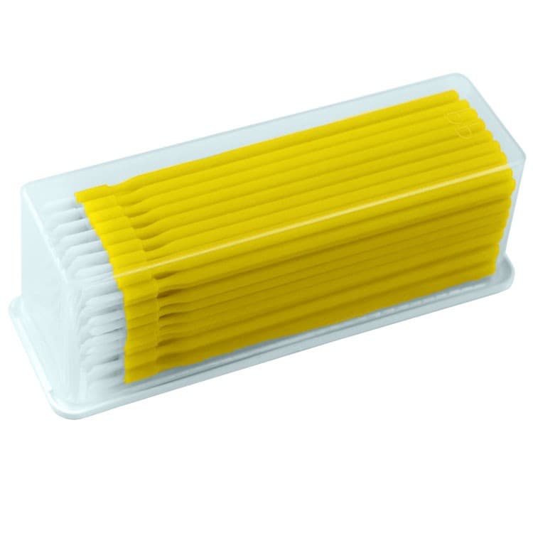 Bendable bond brushes yellow (Pack of 100 pieces) – oficiali Falcon Medical produkto nuotrauka