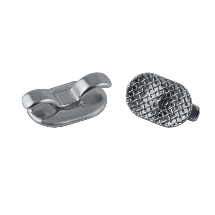 Lingual cleat bondable rectangular base (Pack of 10 pieces) – oficiali Falcon Medical produkto nuotrauka