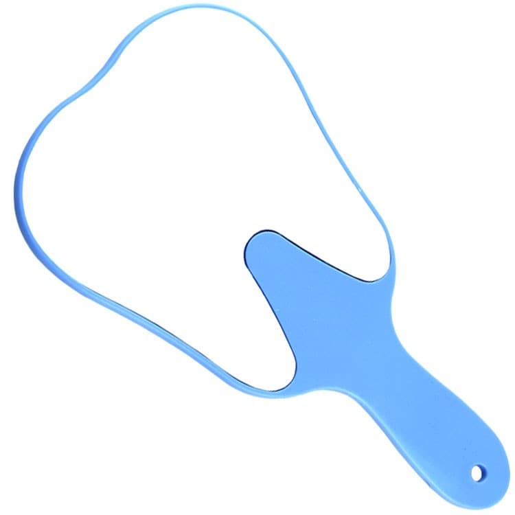 Hand mirror for patient blue – oficiali Falcon Medical produkto nuotrauka