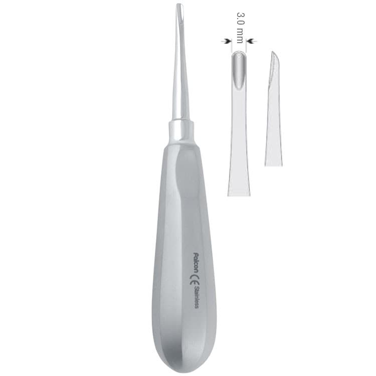Elevator Apical straight fig. 301 – oficiali Falcon Medical produkto nuotrauka