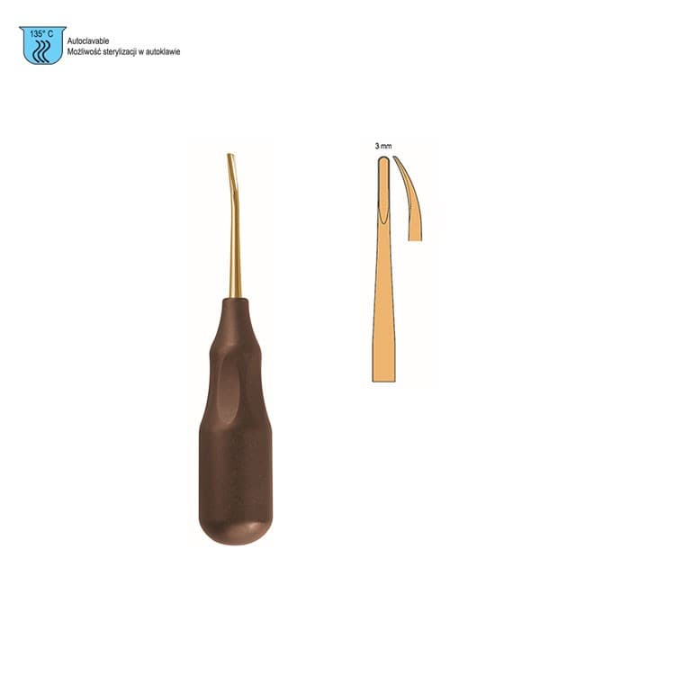 Century-Line Luxating Elevator Falcon COF 3mm, fig.6 – oficiali Falcon Medical produkto nuotrauka