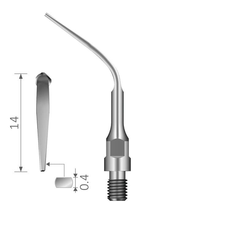 Ultrasonic scaling tip fig. GS3 (S-Type) – oficiali Falcon Medical produkto nuotrauka
