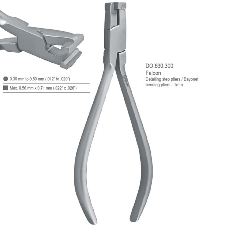 Falcon detailing step pliers – oficiali Falcon Medical produkto nuotrauka