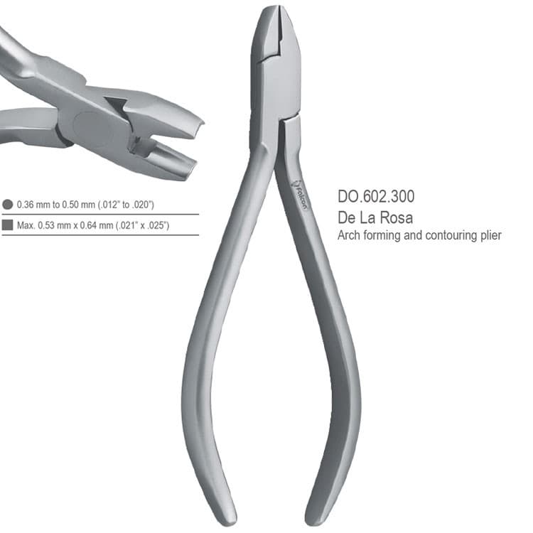 Pliers arch contouring De la Rosa – oficiali Falcon Medical produkto nuotrauka